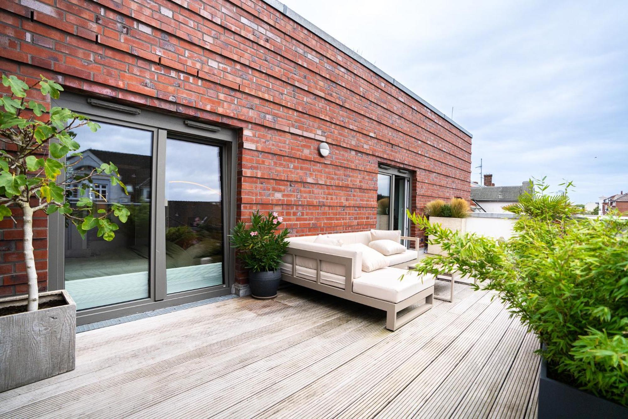 Ferienwohnung Foerdeterrasse Nahe Kiellinie Exterior foto